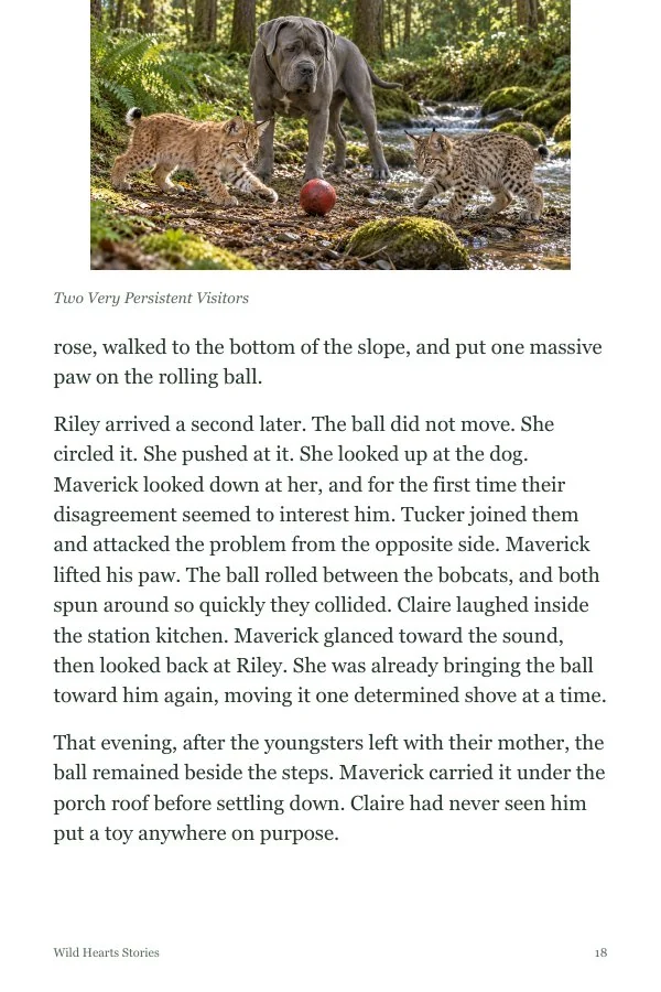 A real page from A Place for All Three